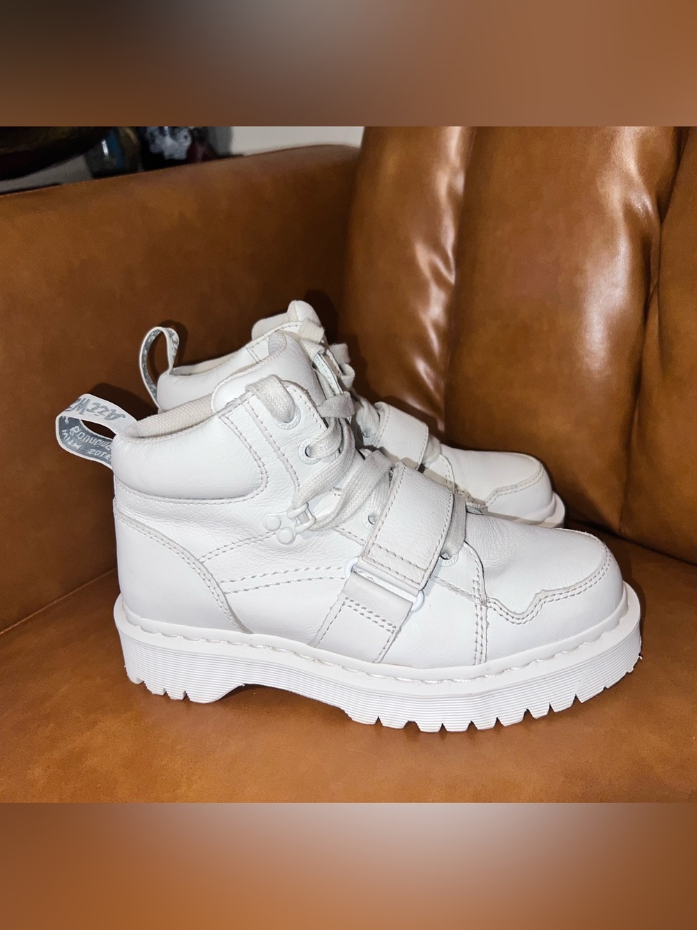 Dr. Martens Zuma II leather chunky boots women’s size 7